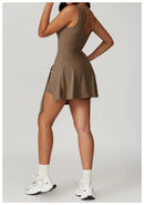 Macaquinho Feminino Beach Fit com Saia